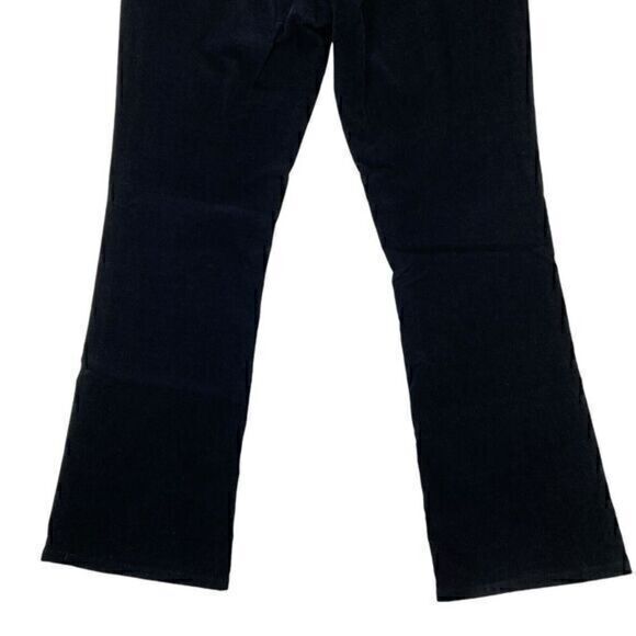 Adriano Goldschmied Maternity Jeans Womens 31 Black Corduroy Pea in a Pod Pants - Picture 7 of 14